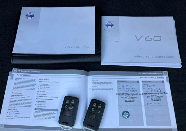Volvo V60 cena 40900 przebieg: 200000, rok produkcji 2014 z Opole małe 562